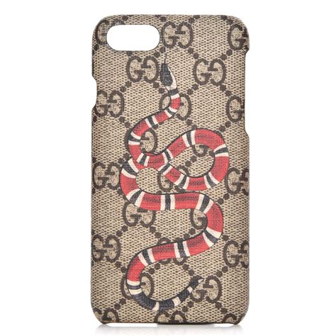 gucci leather case iphone 7 plus|Gucci phone case kingsnake.